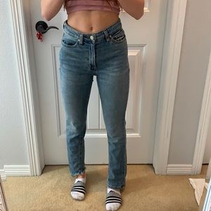 UO girlfriend high rise jeans
